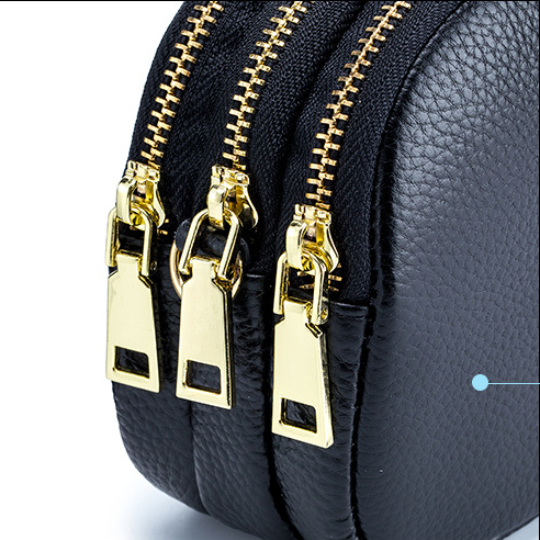 ziper da bolsa transversal feminina pequena nina 