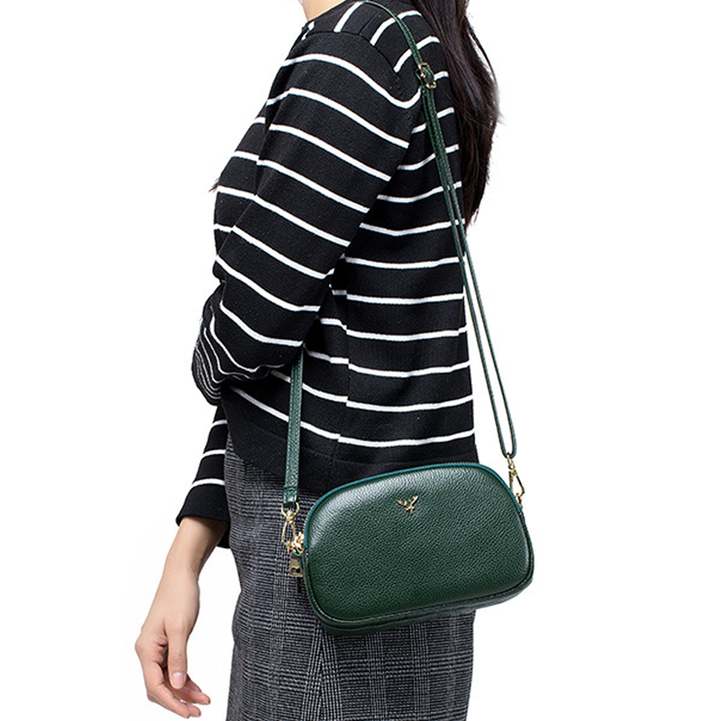 bolsa transversal feminina pequena nina verde