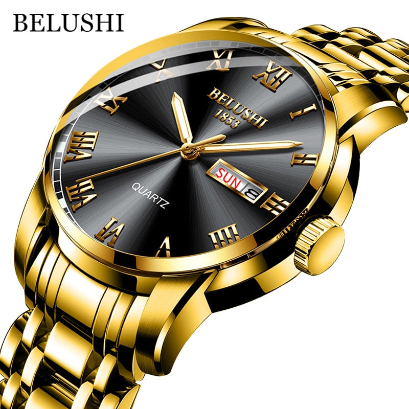 Relógio Masculino Belushi de Luxo Luminoso Esporte Quartzo