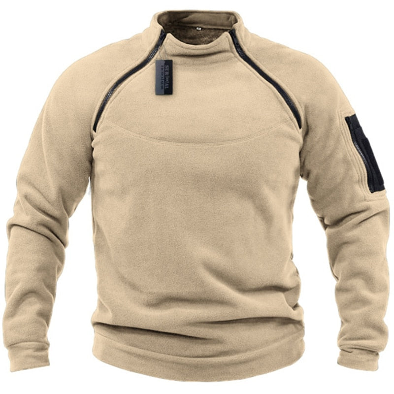 Jaqueta Masculina Polar Fleece Tática Exército Americano X-Thermal