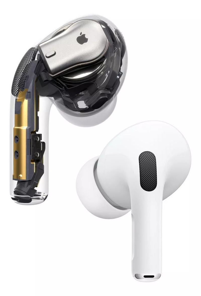 interior do fone airpods pro apple