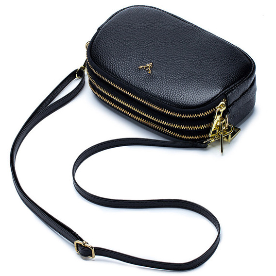bolsa transversal feminina pequena nina preta